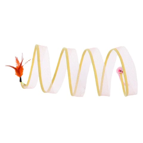 KittyMaze - Opvouwbare kattentunnel met geïntegreerde speeltjes