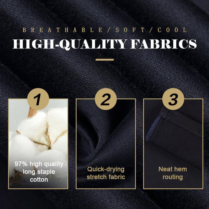 Klassieke herenbroek met goede Elasticiteit™ - De ultieme mix van comfort en veelzijdigheid voor elke gelegenheid!