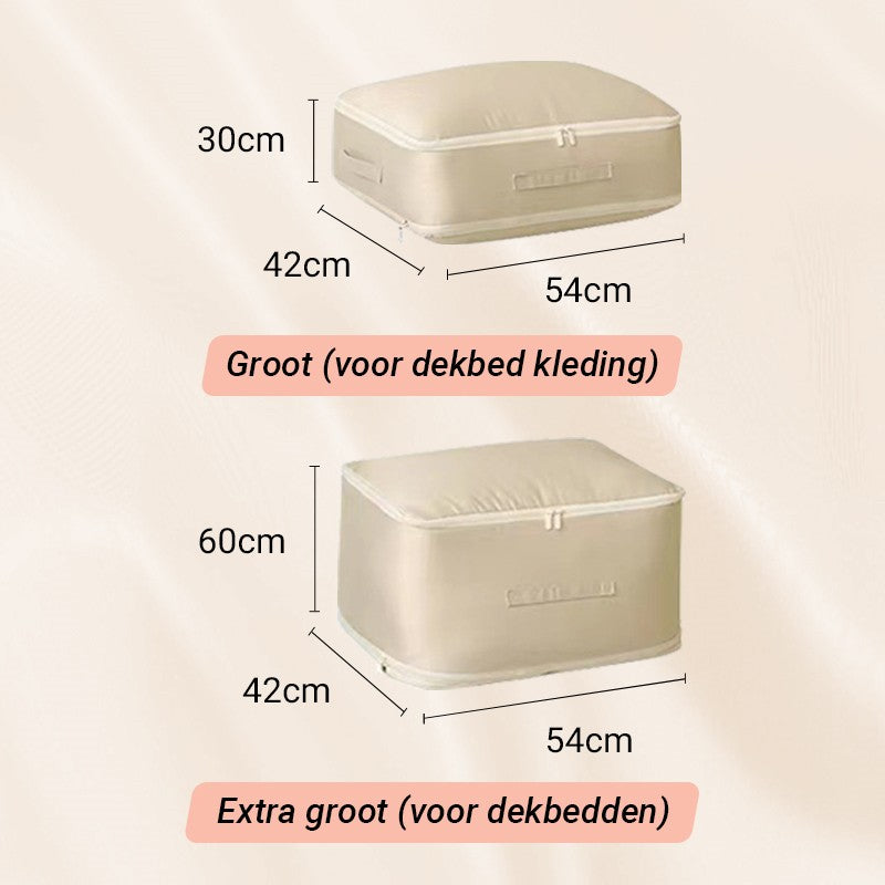 Opbergzak™ - Efficiënt opbergen, optimaal ruimte besparen