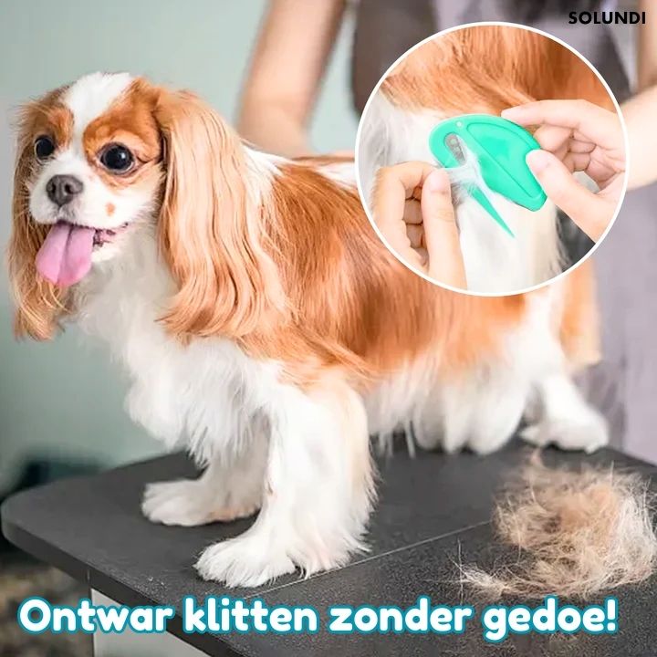 KnotComb - Ontviltingsmes voor honden [Laatste dag korting]