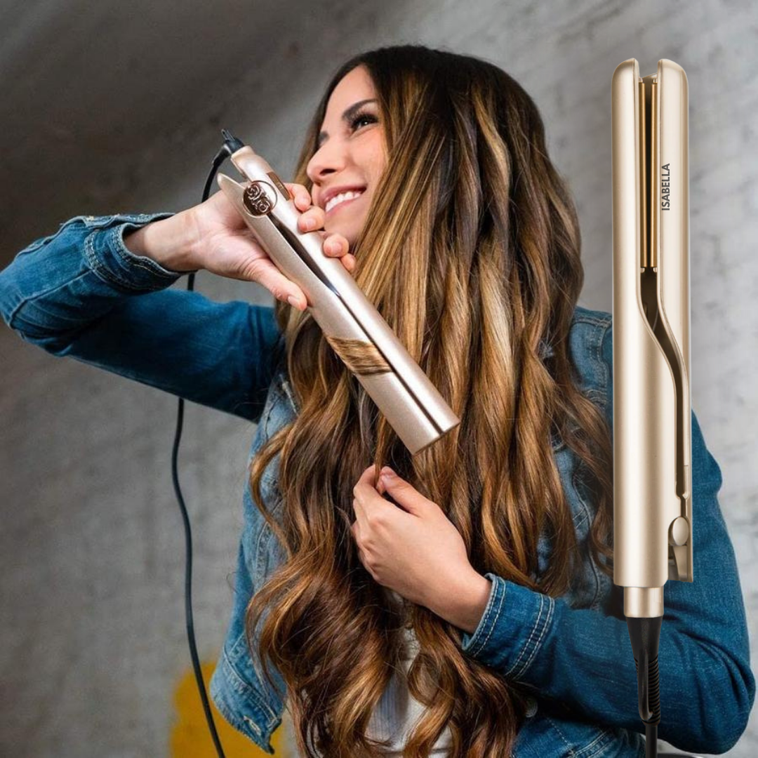 Isabella 2-in-1 Hairstyler™ - De perfecte tool voor elke look!