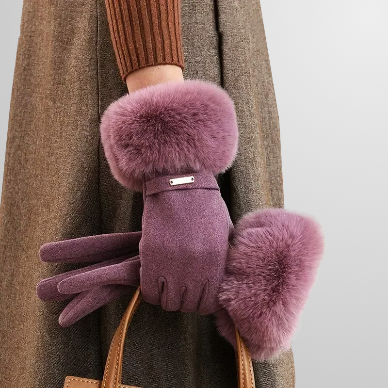 Isabella Fur Cuff Gloves