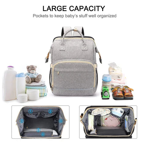 Happy Nappy Nest - Baby Travel Backpack