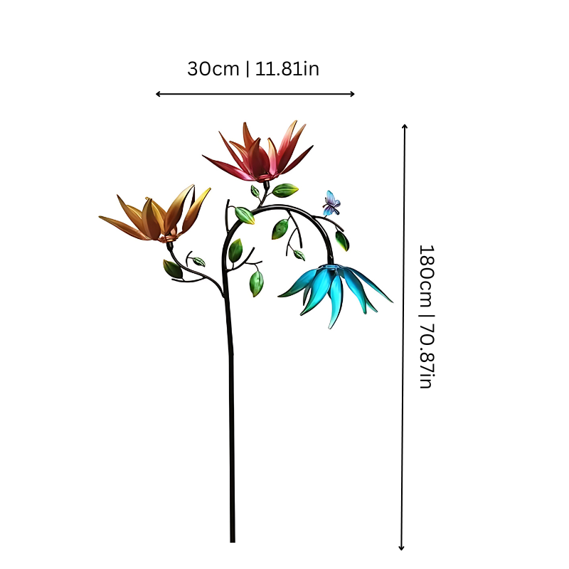 TuinTovenaar™ Windspel – Kleurrijke magie bij elke windvlaag