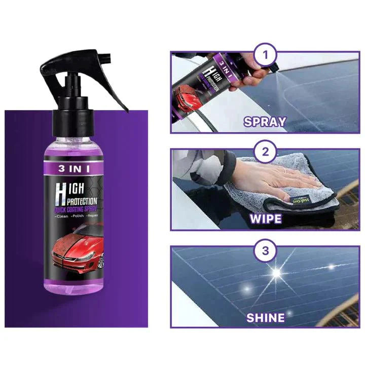 ShineGuard Spray-  Keramische Coating Spray (30ml) | 1 + 2 GRATIS