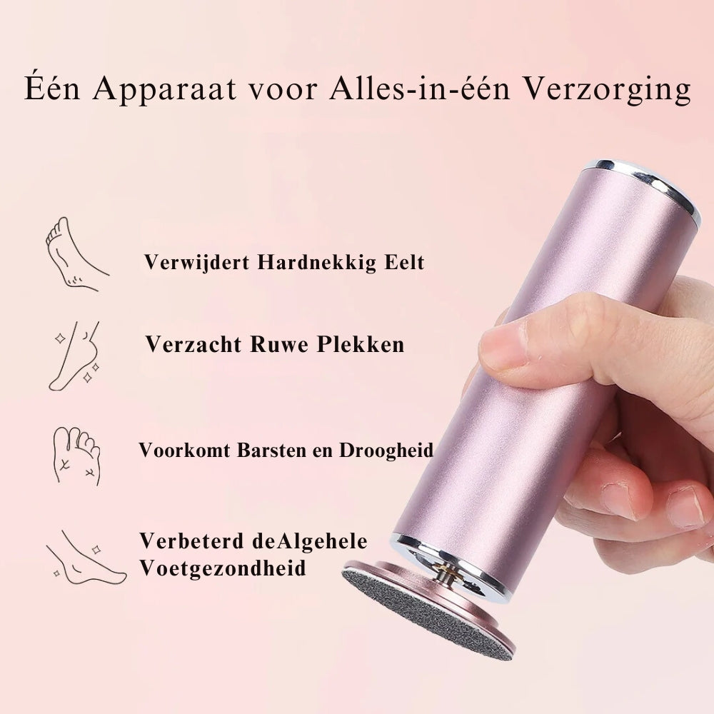 SatinSole™ Elektrische Eeltverwijderaar – Zachte Voeten in Minuten