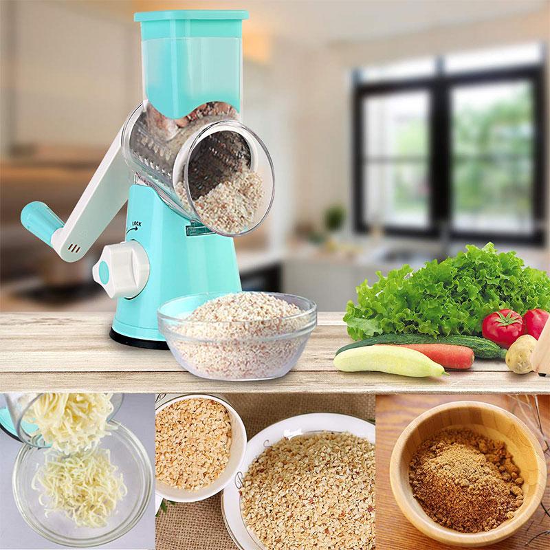 ChefRasp™ 3-in-1 Groentesnijder – Snel, Veilig & Zonder Gedoe Snijden en Raspen