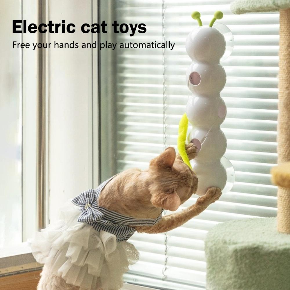 WiebelWorm™Laat je kat jagen, springen en spelen!