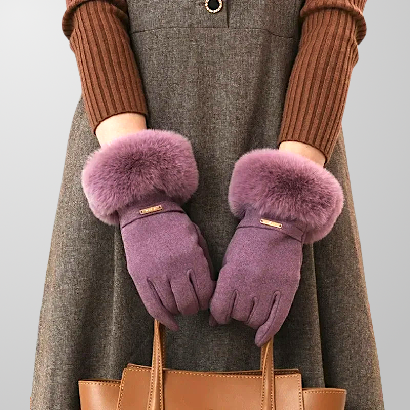 Isabella Fur Cuff Gloves