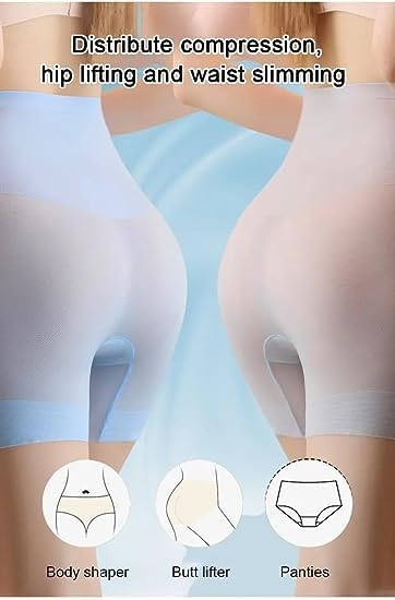 1+1 GRATIS | Shapex™ Nahtloze Ice Silk Ultradunne Buikafslank Slip