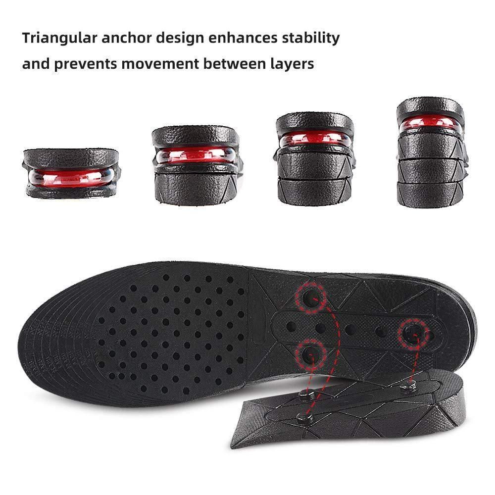 1+1 GRATIS | Hoogteverhogende inlegzolen™, voeg direct centimeters toe aan uw lengte