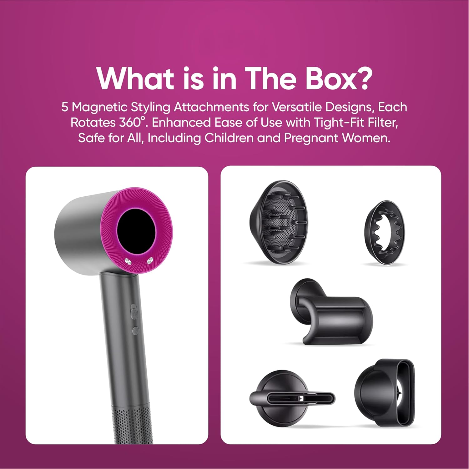 Haargloed™ 5-in-1 Supersnelle Föhn