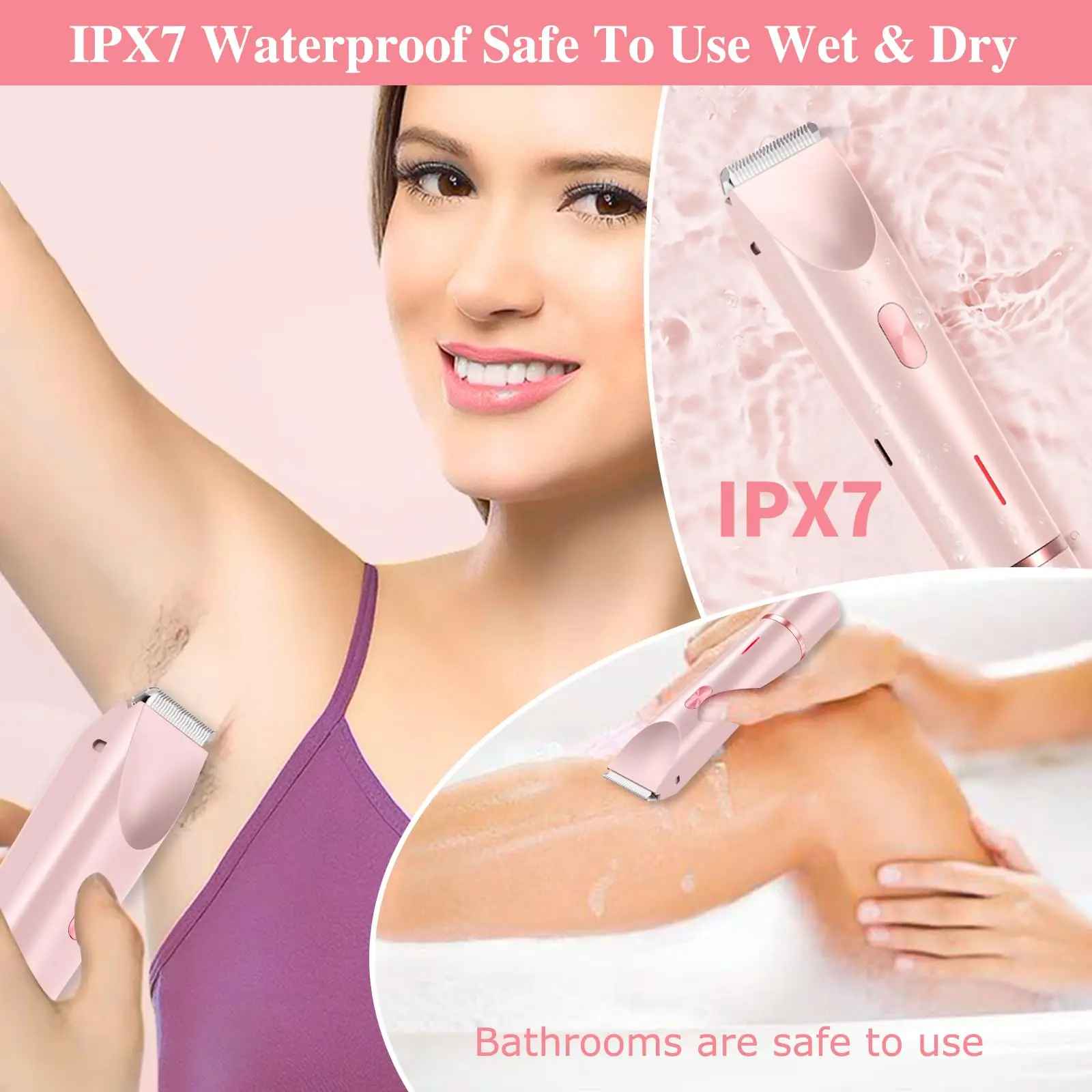 LumaSilk™ – Draadloos Scheerapparaat voor Vrouwen met Gladde Resultaten