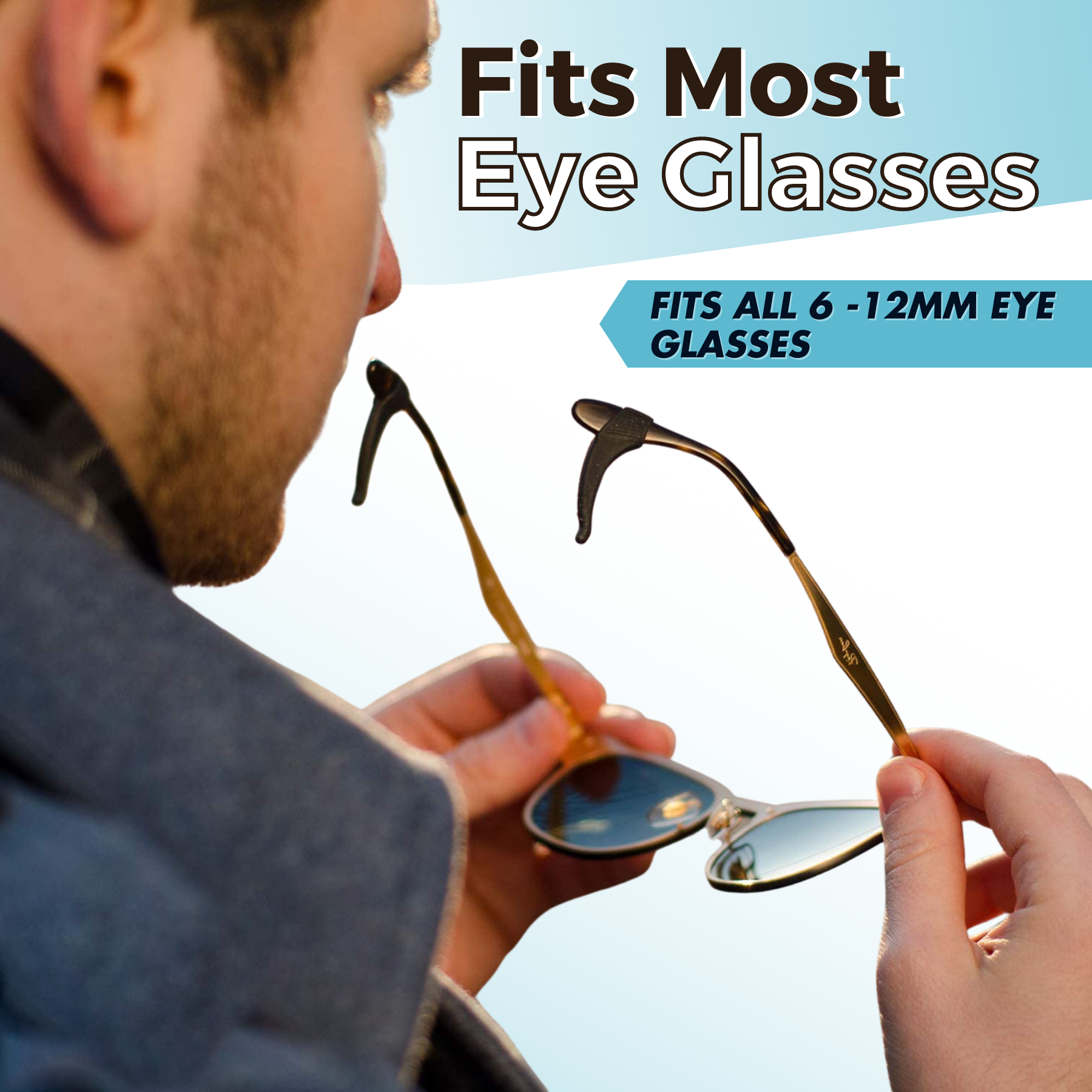 2+1 GRATIS | OptiGrip - Antislip brillengrepen [Laatste dag korting]