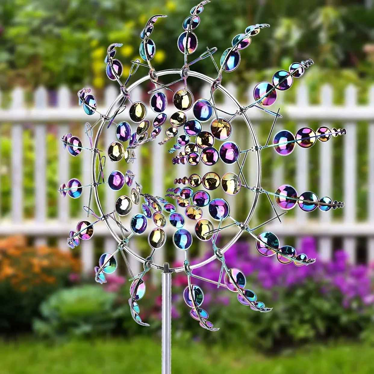 WindAura™ | Kinetische Tuinsculptuur – Pure rust bij elke bries, zonder stroom of geluid