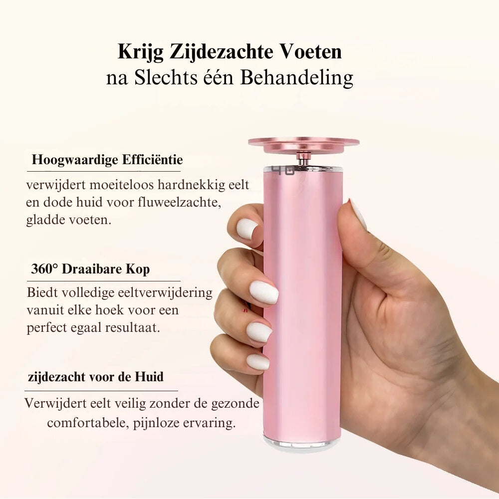 SatinSole™ Elektrische Eeltverwijderaar – Zachte Voeten in Minuten