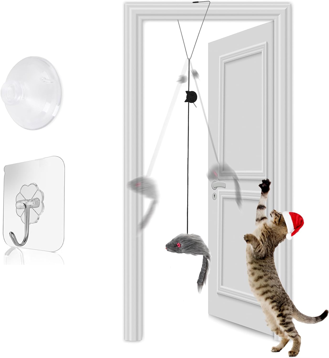 SwingPaws - Interactief kattenspeelgoed met hangende deurtjes