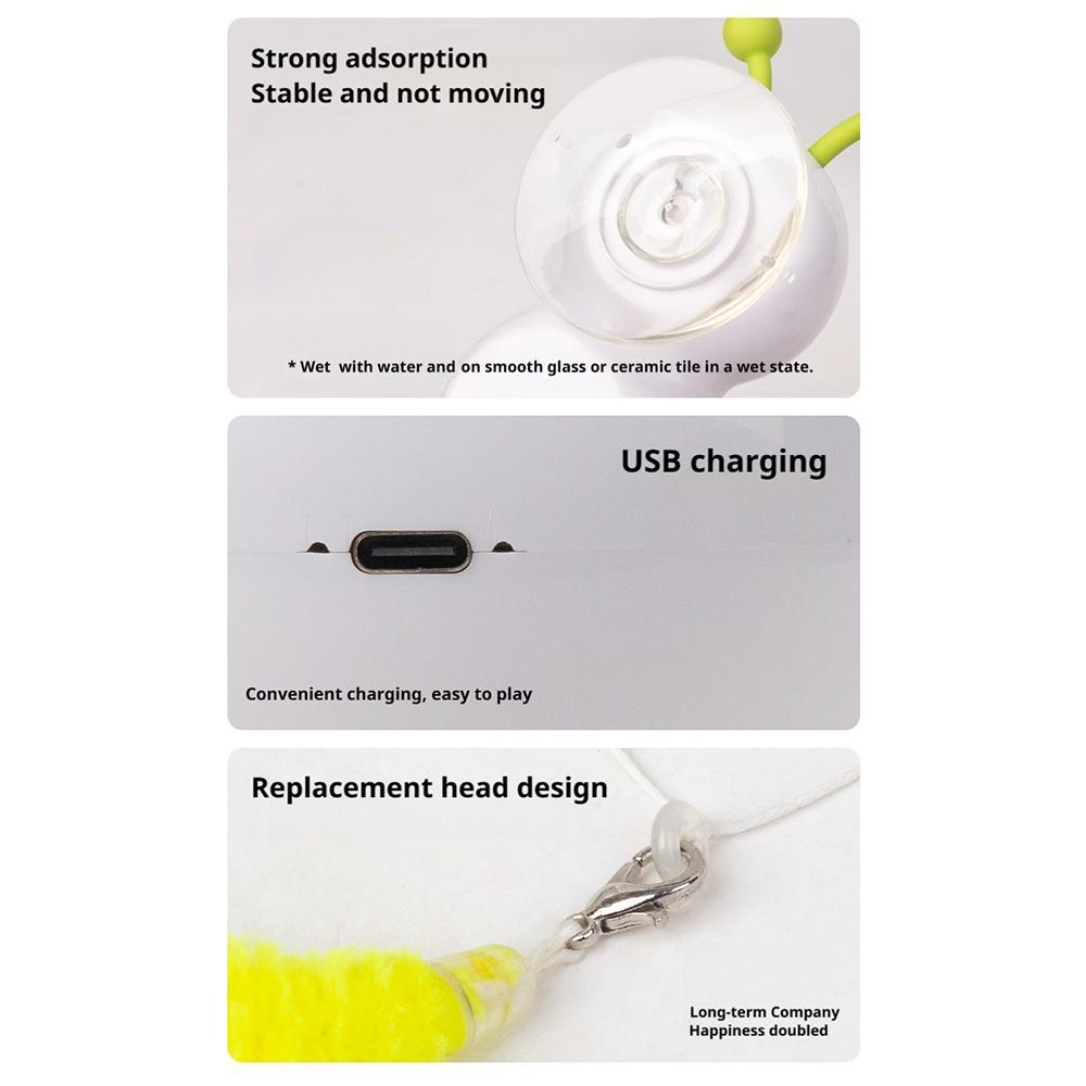 WiebelWorm™Laat je kat jagen, springen en spelen!