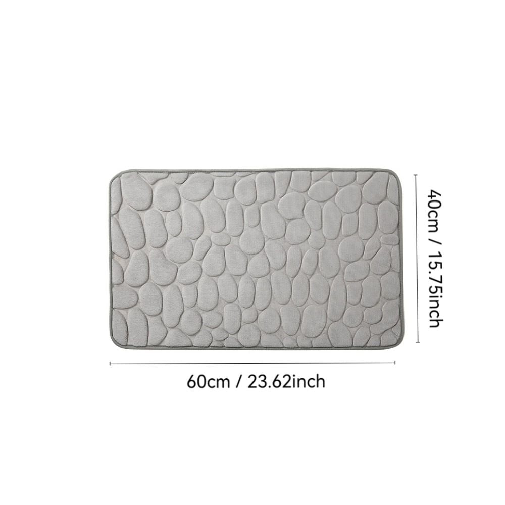SoftStone™ LuxeMat – Zachte Comfortmat met Keienstructuur
