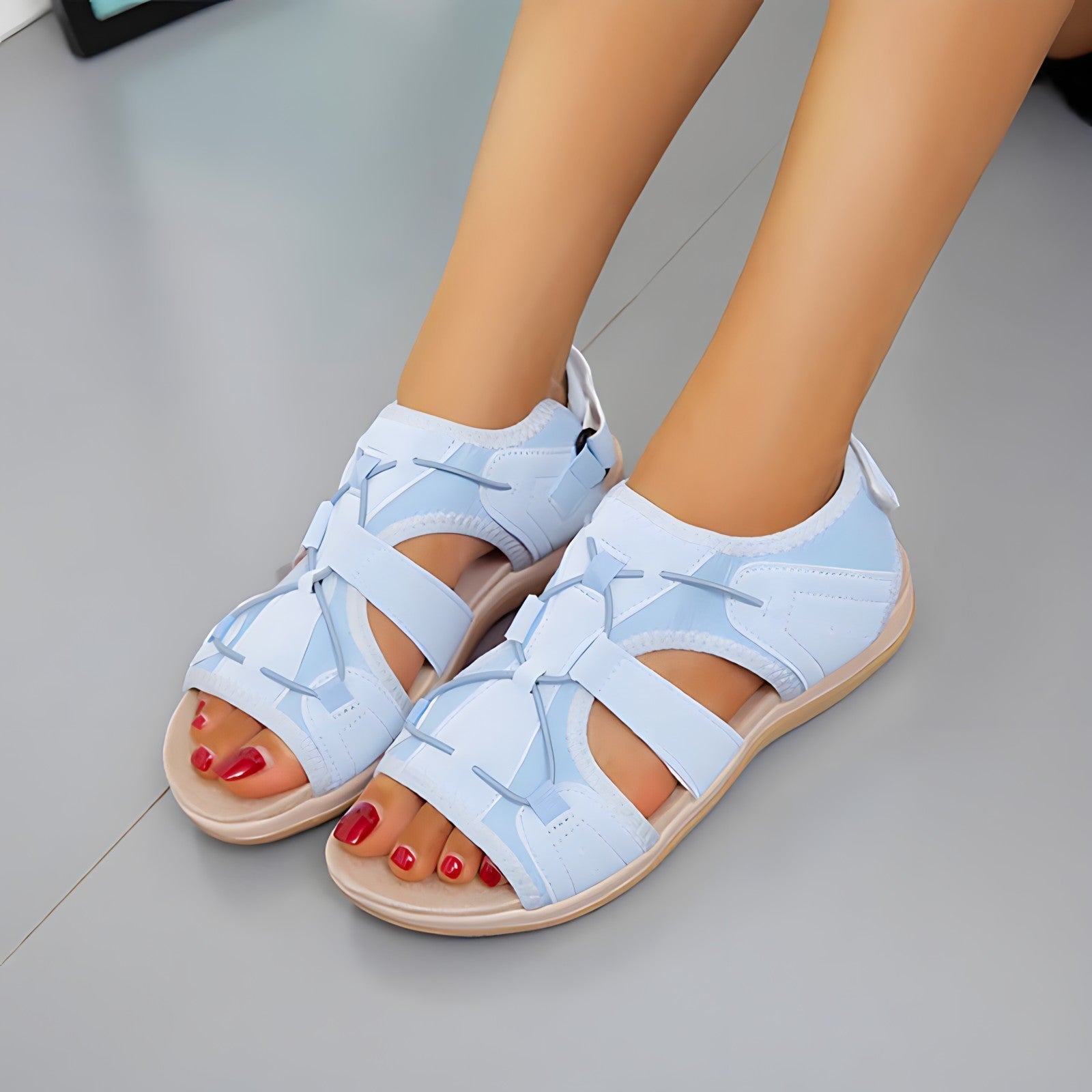 Paola -Orthopedische sandalen voor buiten