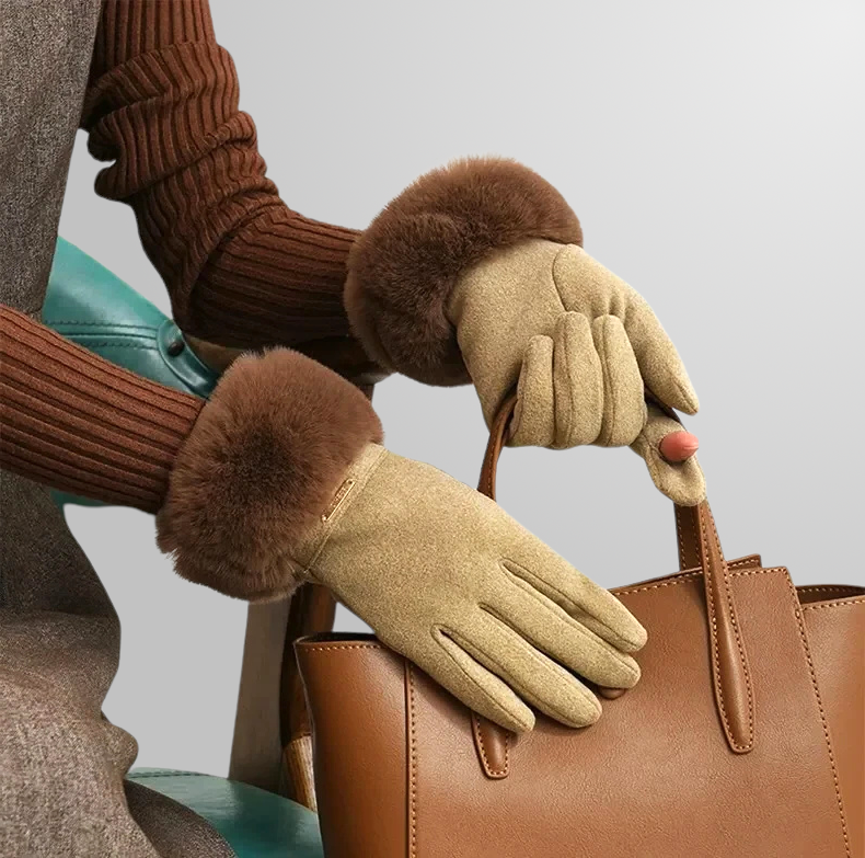 Isabella Fur Cuff Gloves