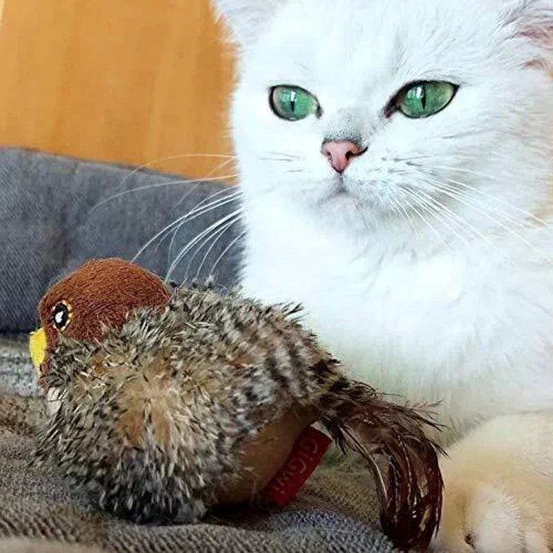 PurrTweet - Interactief tsjilpend vogelspeeltje voor katten