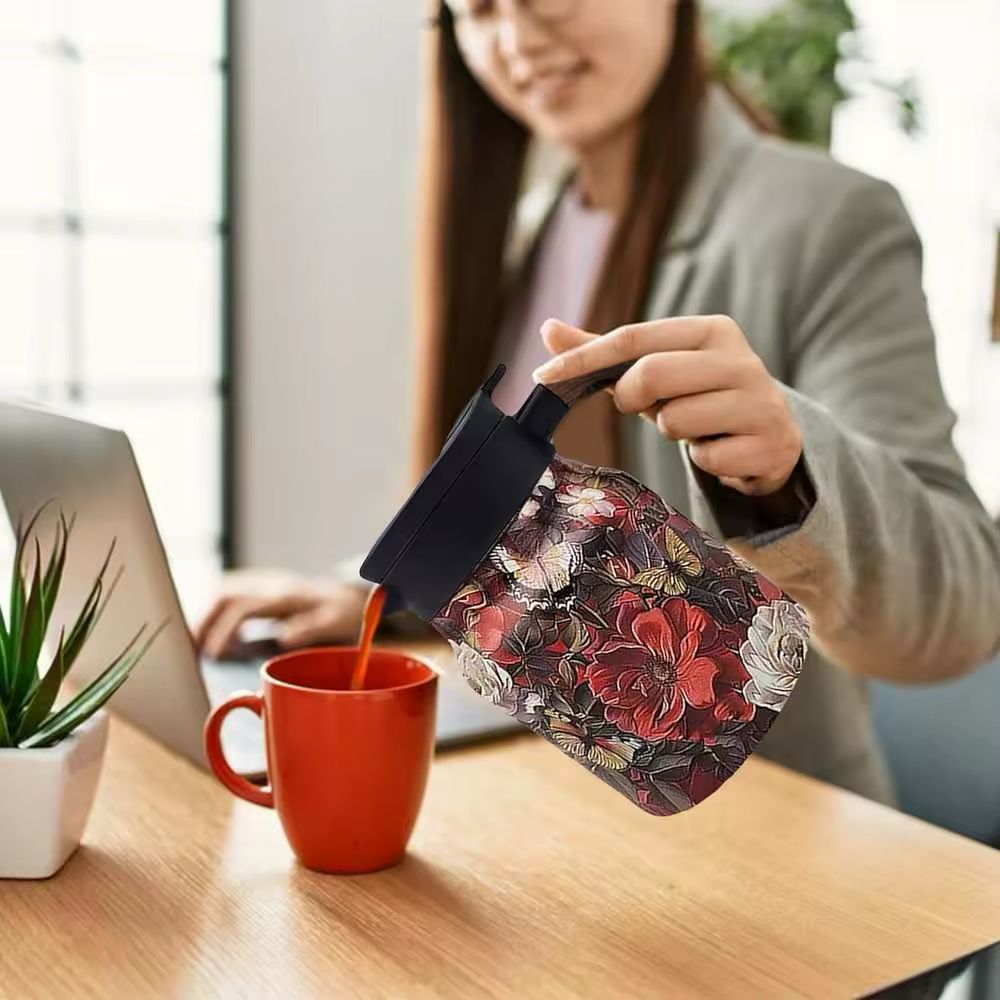 FlowBrew™ | Theepot met Zeef & 6 Uur Warmhoudfunctie – Nooit meer lauwe thee