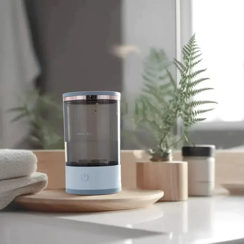 Electrische make-up kwast reiniger