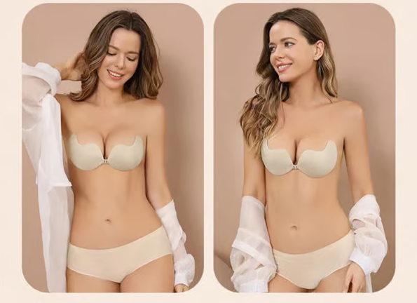 liftelle™ | Onzichtbare Zelfklevende Push-up Beha – 1+1 Gratis | 2 Paar 💗