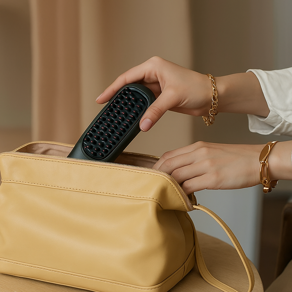 GlamBrush - Je haar perfect gestyled, overal en altijd!