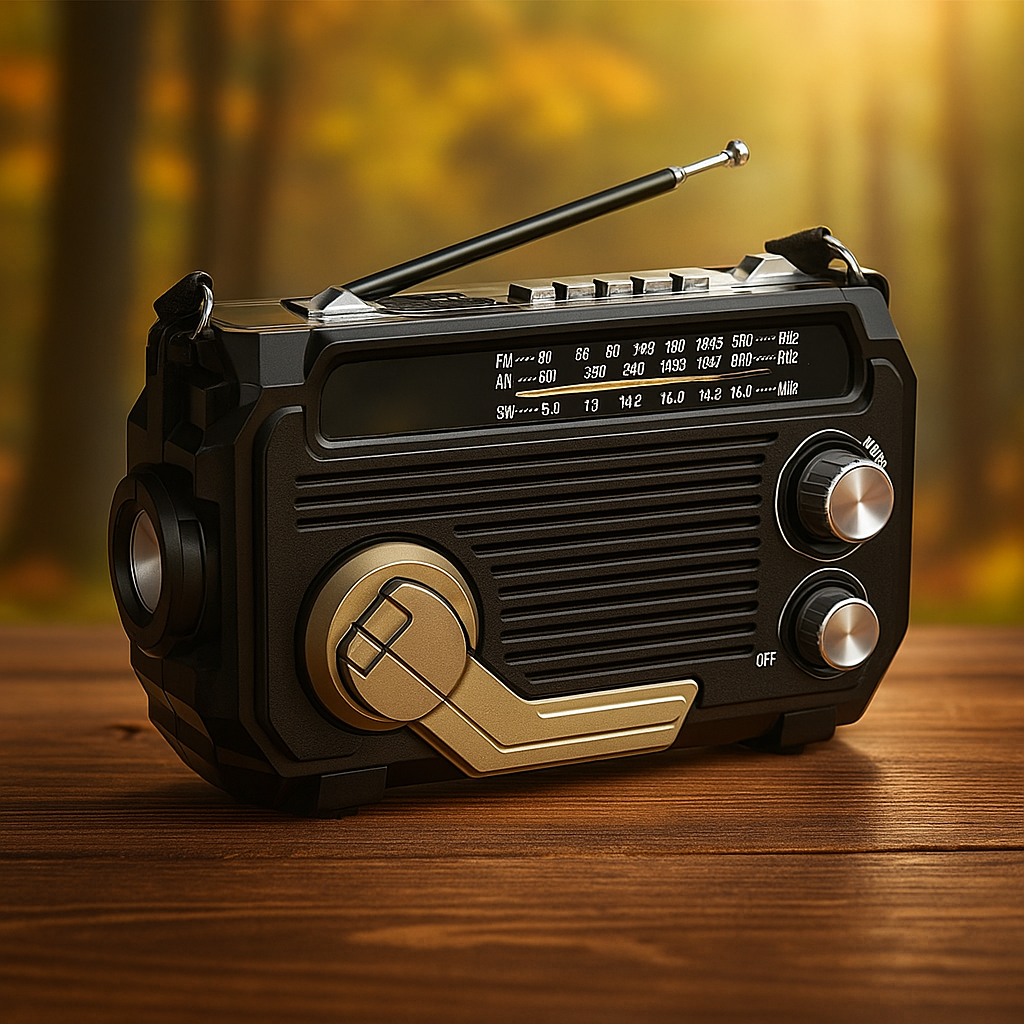 SafePulse™ | Noodradio & Zaklamp – Bereid voor elke noodsituatie