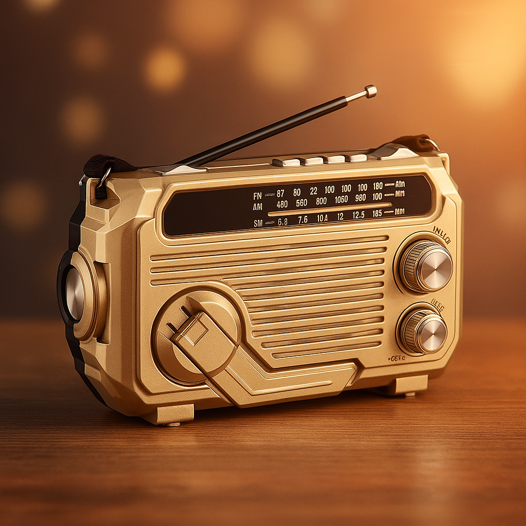 SafePulse™ | Noodradio & Zaklamp – Bereid voor elke noodsituatie