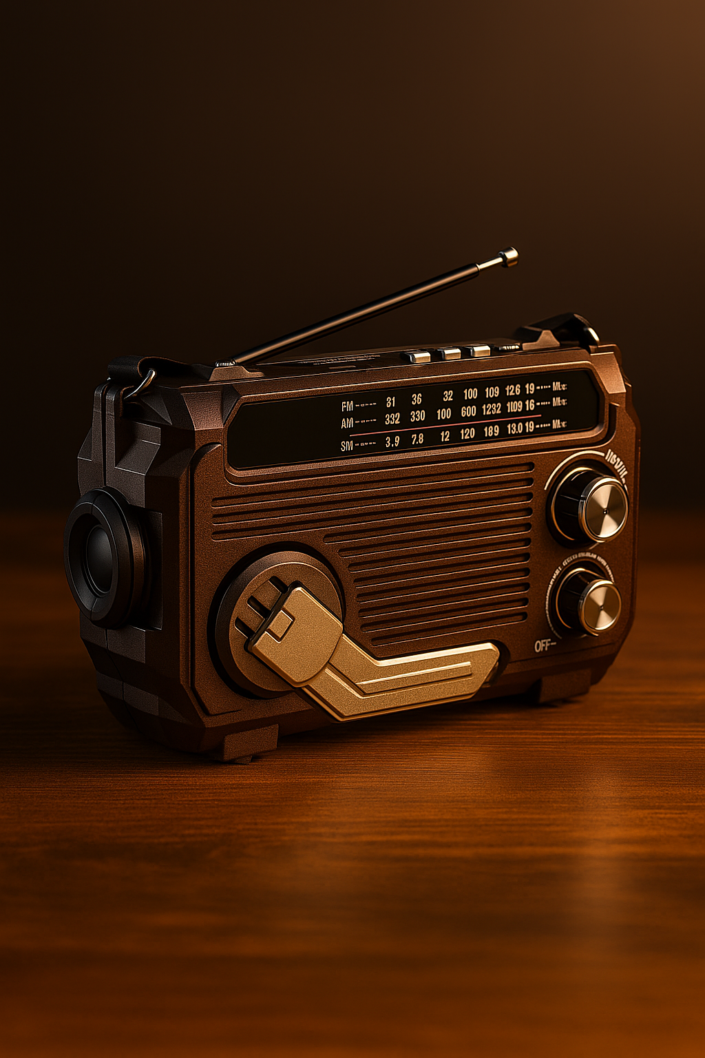 SafePulse™ | Noodradio & Zaklamp – Bereid voor elke noodsituatie