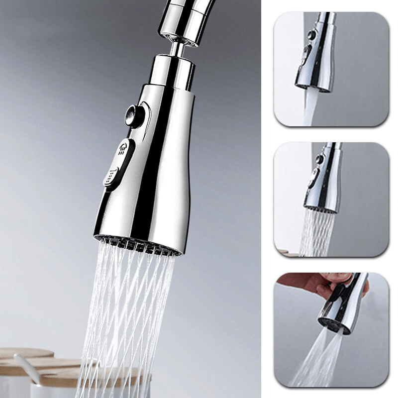 360° Tap™ - Universele Kraan - 3 standen