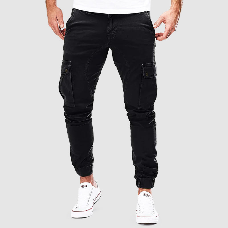 Duuc | Slim winter cargo broek voor heren