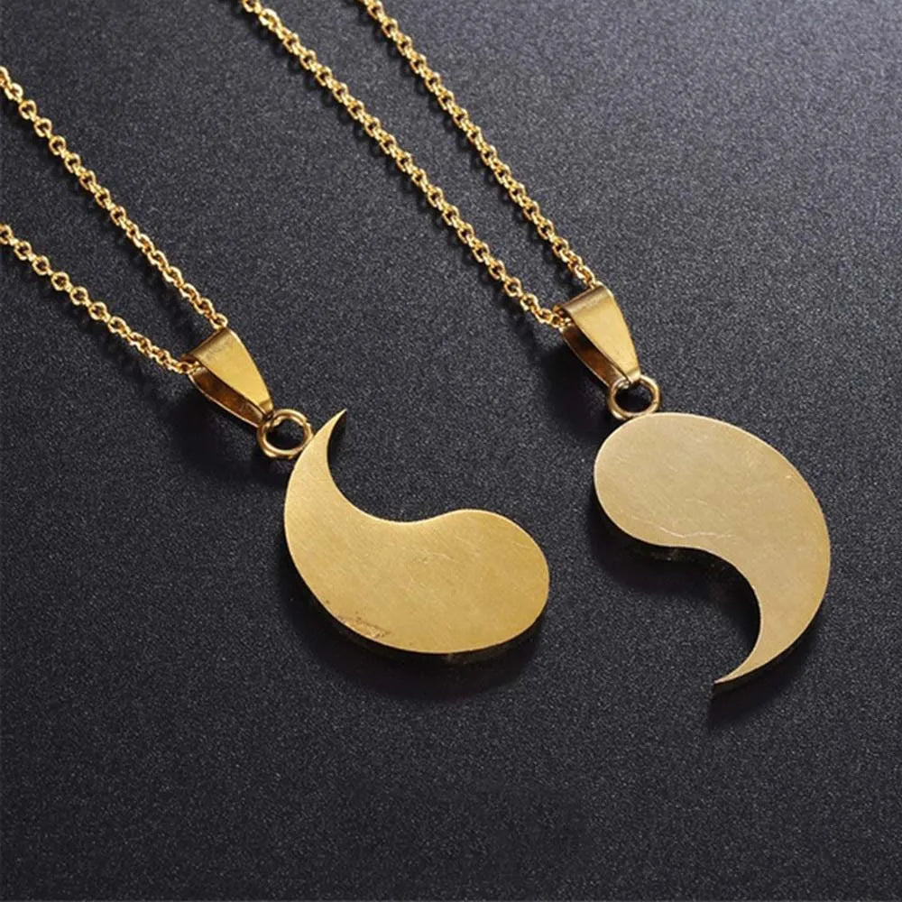 Yin-Yang Love Necklaces (Set of 2)