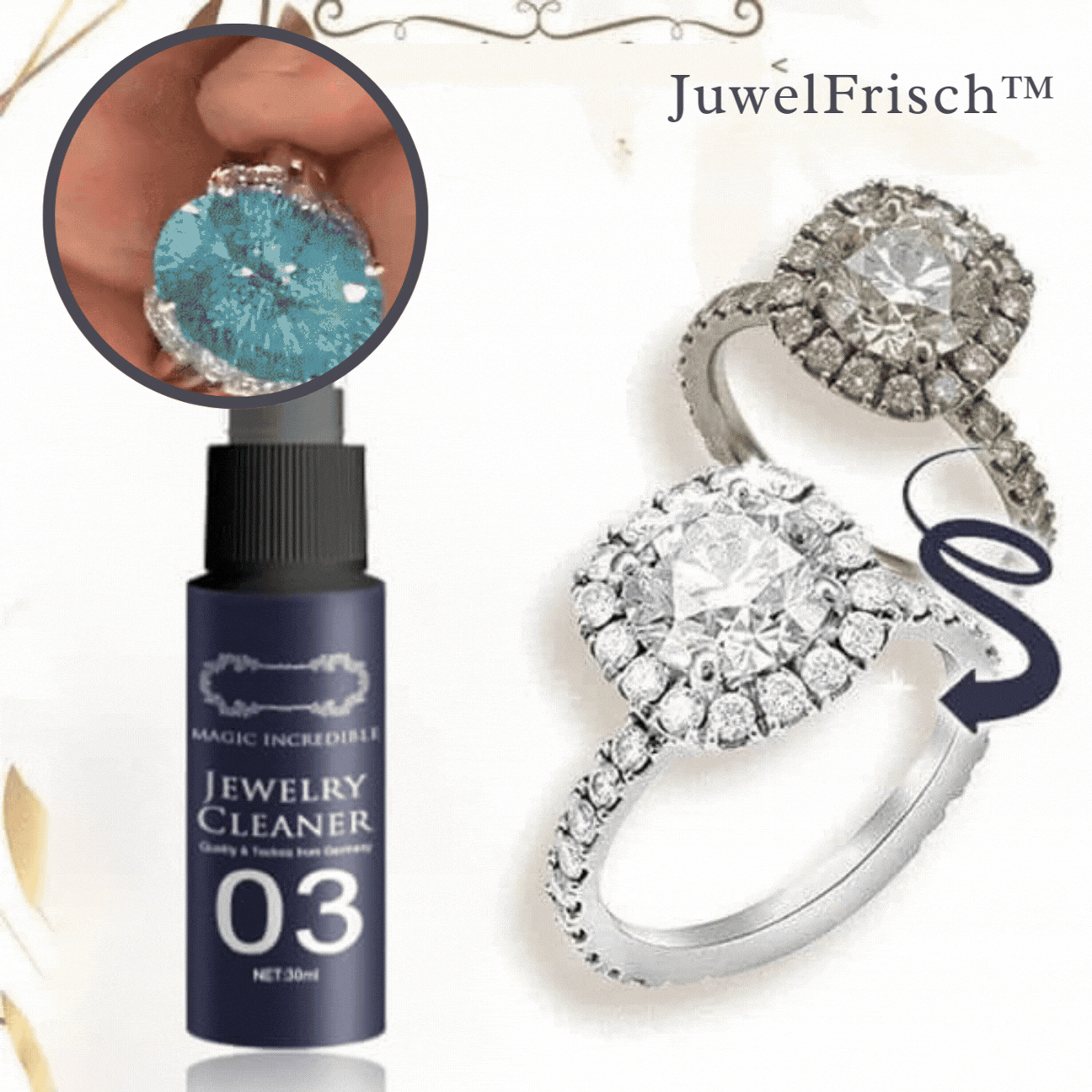 Glanzia- Jewelry Cleaner Oplossing | 1+1 GRATIS