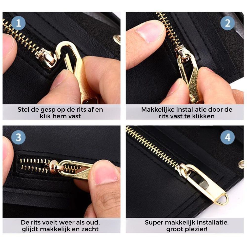 5+5 GRATIS | SuperZipper™ - Universele metalen rits [Laatse dag korting]