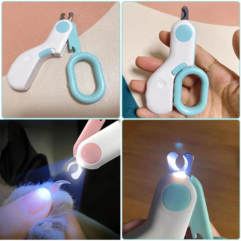 GlowTrim – De Slimme Nagelknipper voor Katten, Veilig en Stressvrij!