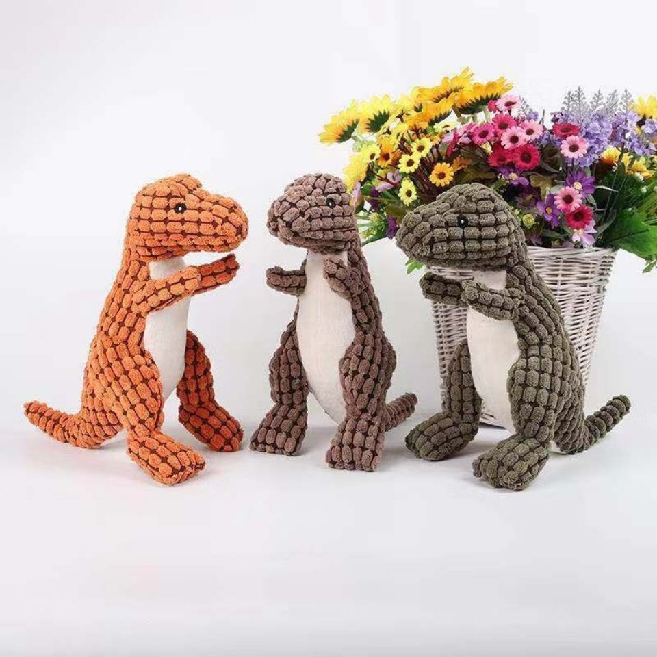 1+1 GRATIS | DinoPet™ - Knuffeldinosaurus - Uren veilig speelplezier voor je huisdier! [Laatste dag korting]