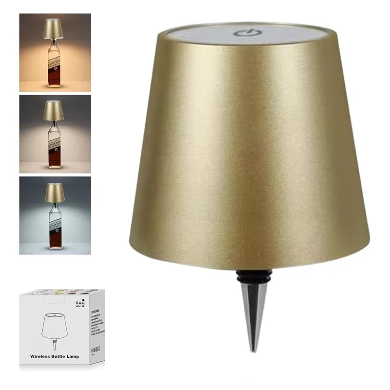 Vinoluxo™ | Elegante Flessenlamp voor in Huis