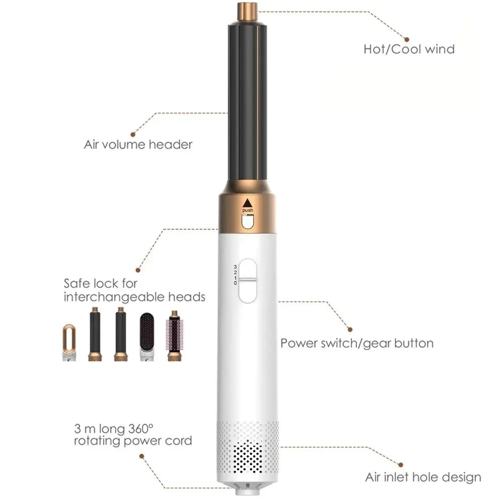 Glamora™ Professionele 5-in-1 Haarstyler