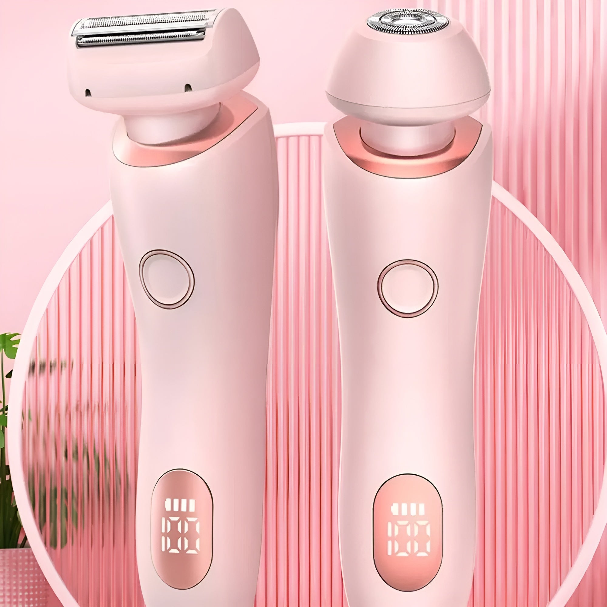 SilkGlow™ – Dubbelkop Epilator & Trimmer voor Dames