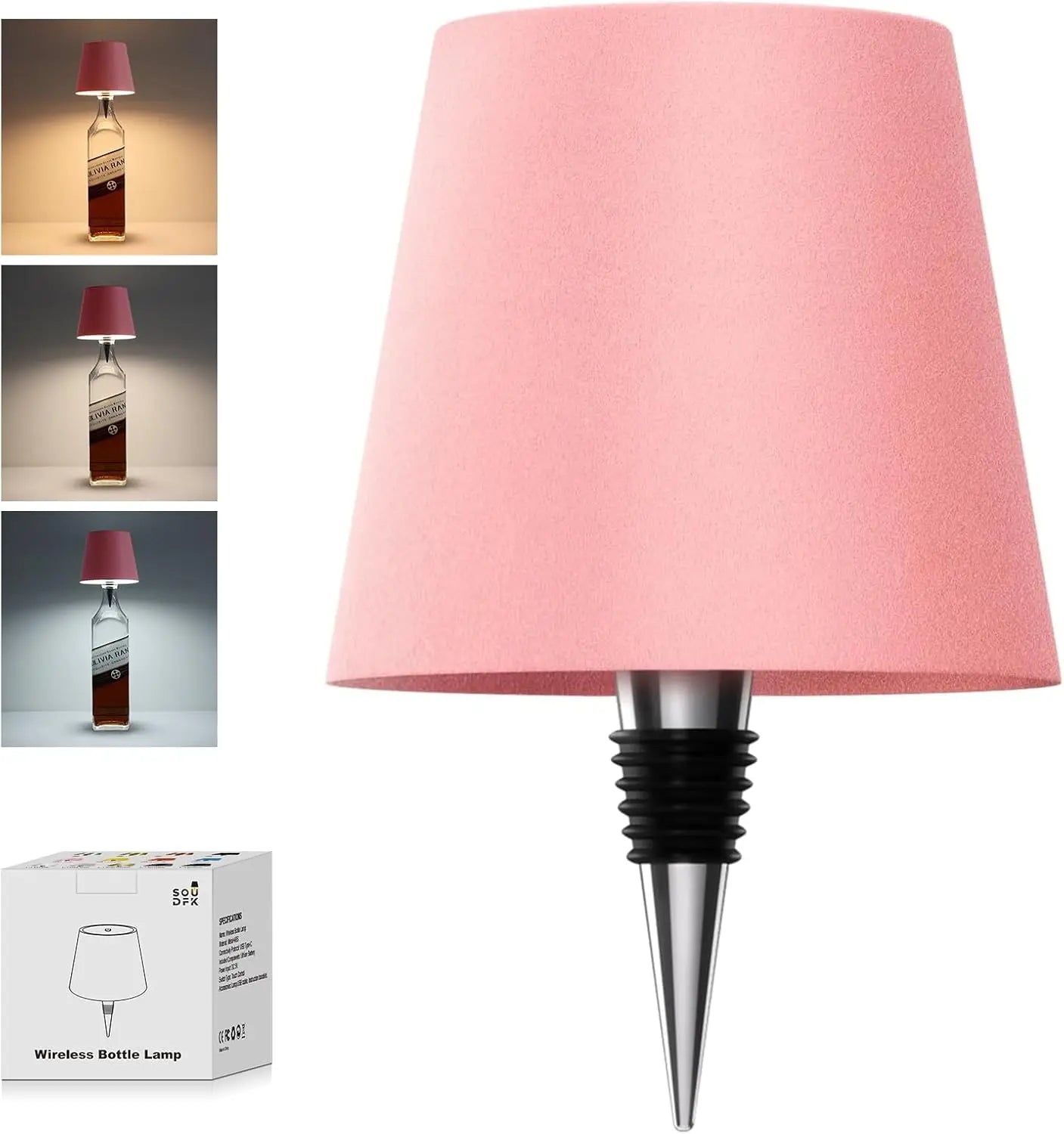 Vinoluxo™ | Elegante Flessenlamp voor in Huis