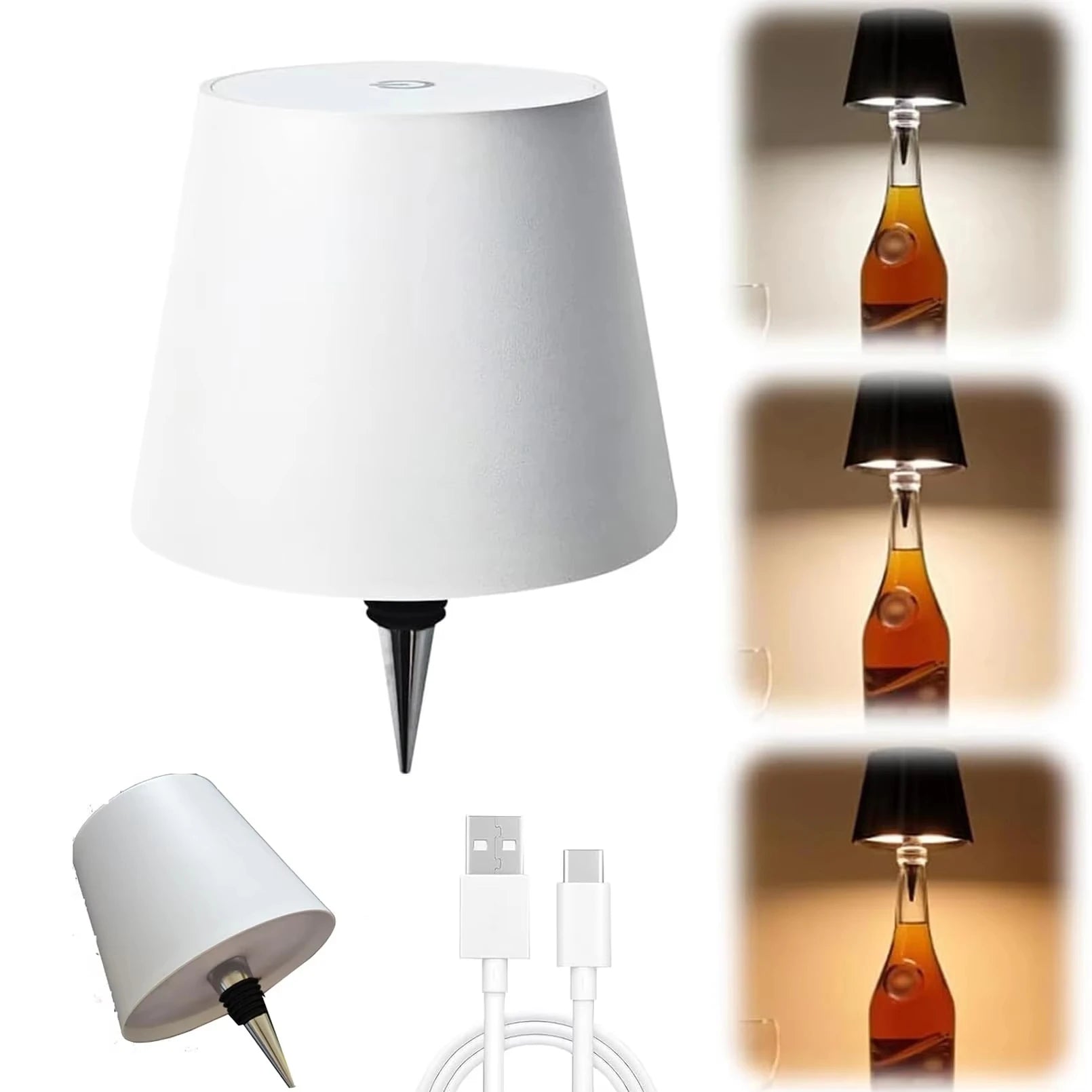 Vinoluxo™ | Elegante Flessenlamp voor in Huis