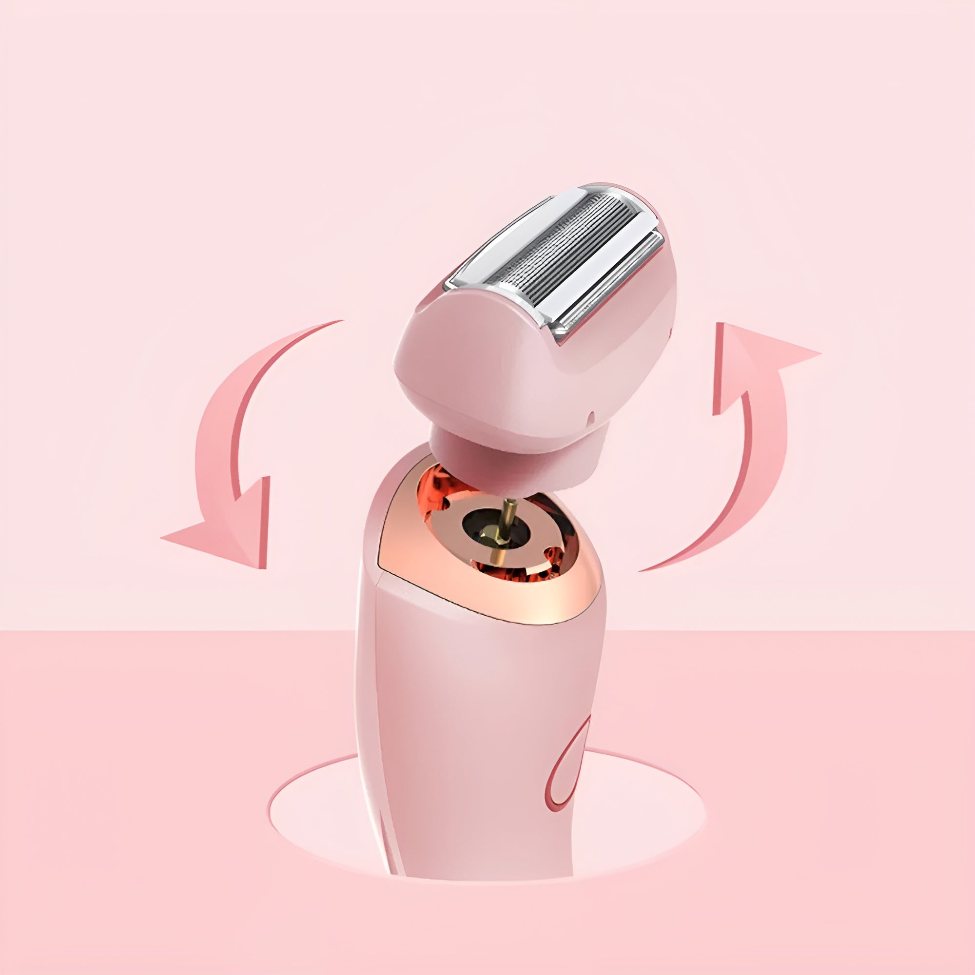 SilkGlow™ – Dubbelkop Epilator & Trimmer voor Dames