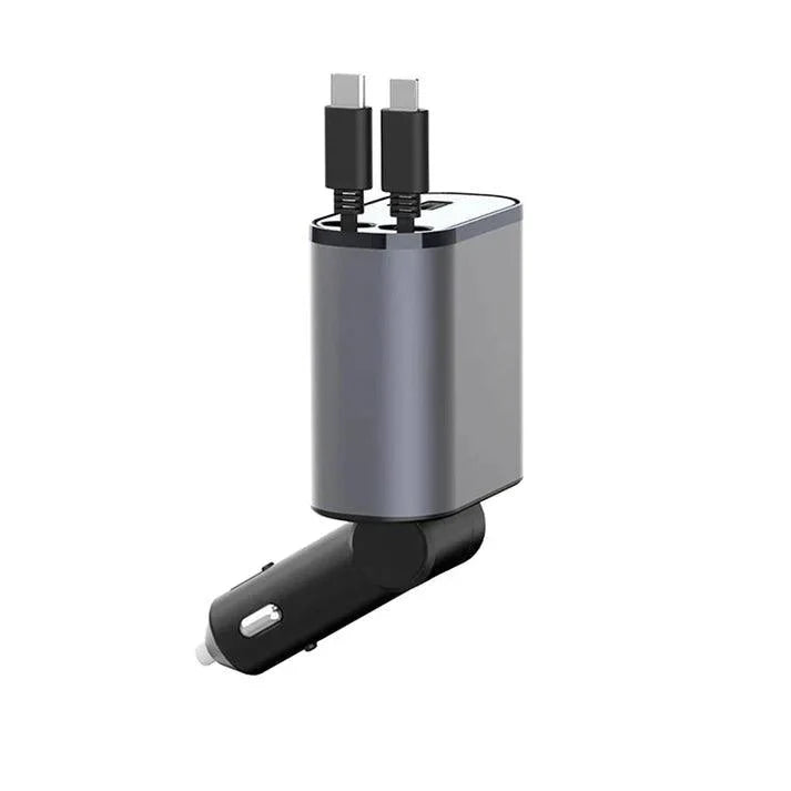 UltraCharge- Chargeur de voiture 4 en 1 | 50% KORTING