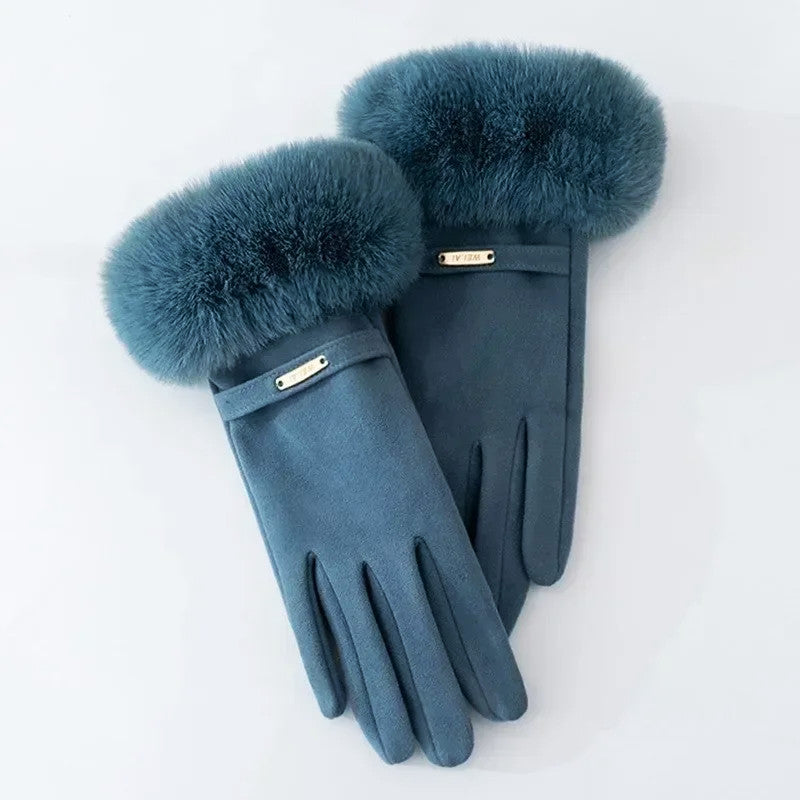 Isabella Fur Cuff Gloves