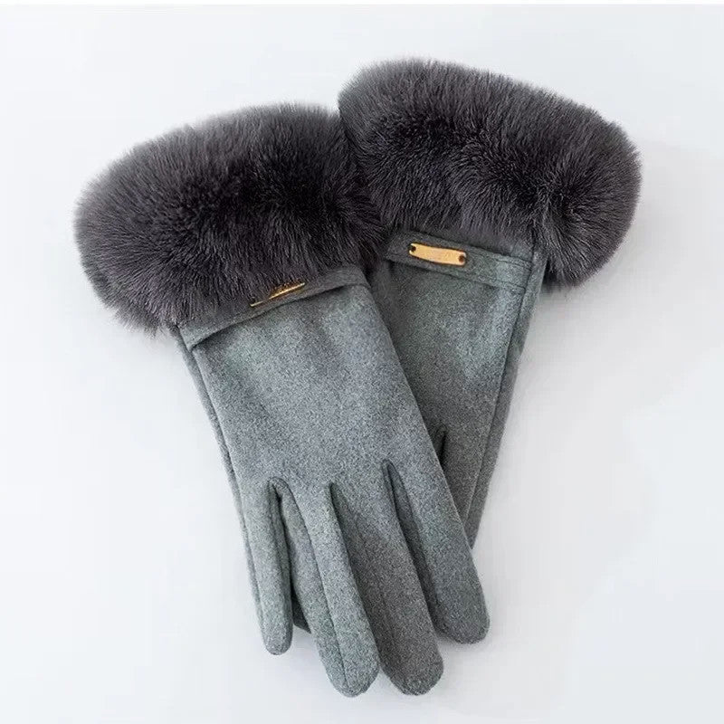 Isabella Fur Cuff Gloves