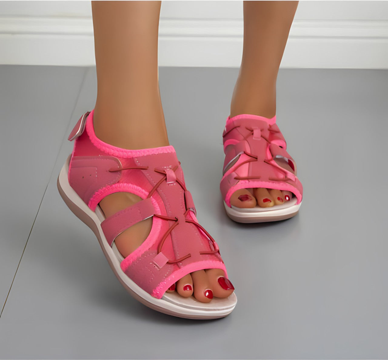 Paola -Orthopedische sandalen voor buiten